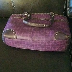Coach Bags - Coach bag - purple and brown Coach Bags - Coach bag - purple and brown